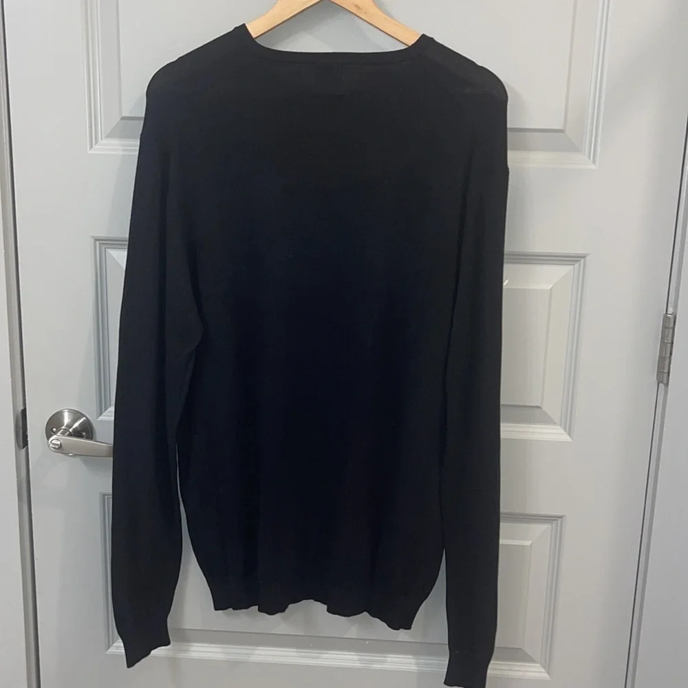 ZARA - V-neck top - black